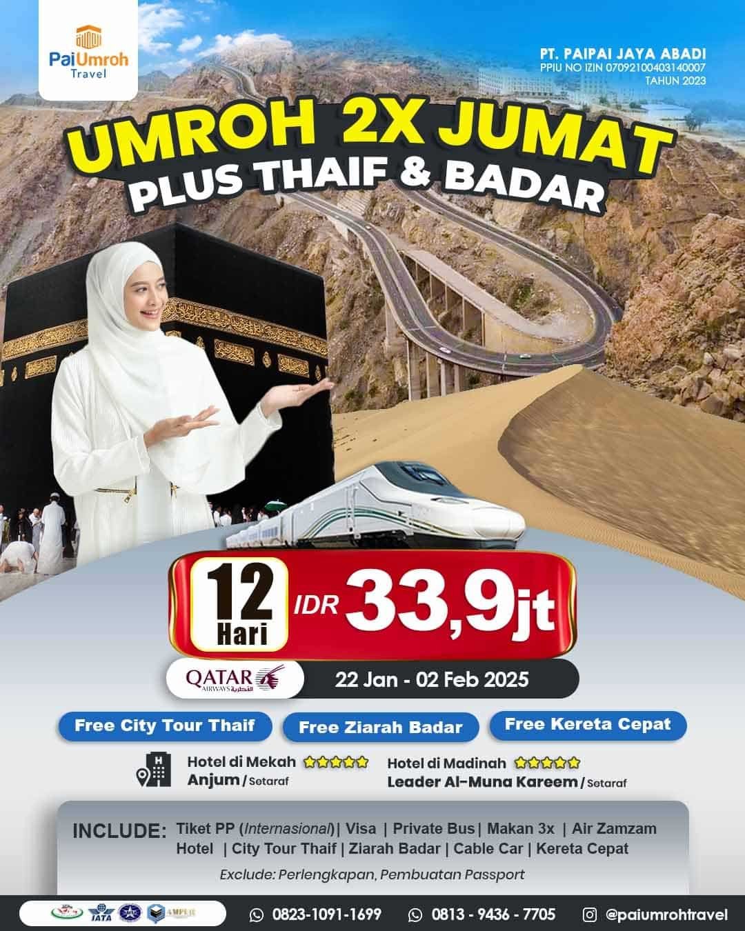 umroh thaif awal tahun dua kali jumat desember musim dingin ziarah badar sunnah nabi masjidil haram haji kabah makkah madinah muhammad saw allah bismillah masya allah tabarakallah libur natal tahun baru